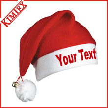 Cheap Fleece Promotion Christmas Festival Santa Hat